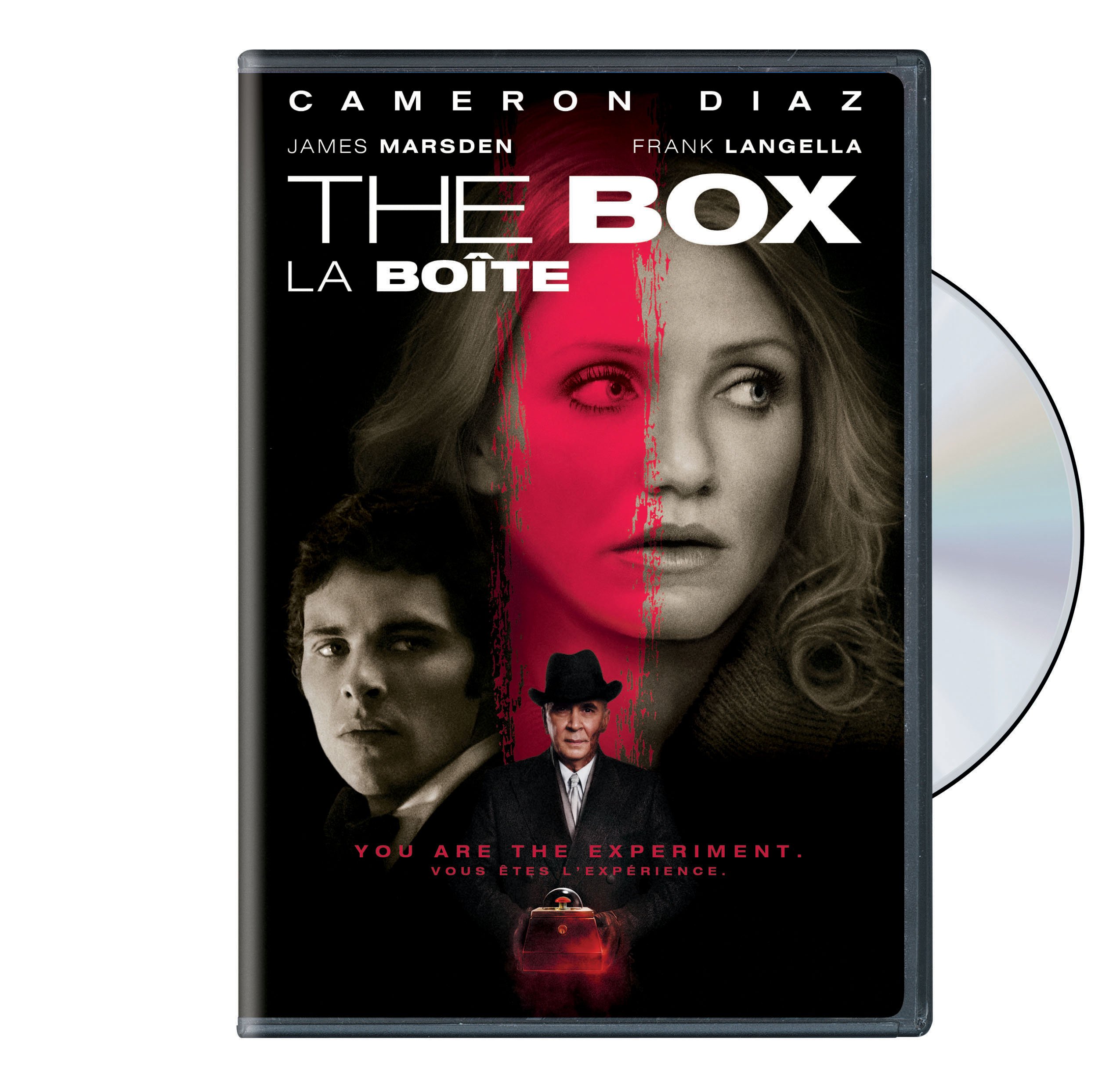 The Box (La Boîte) - 2010 Mystery Thriller Movie DVD | Psychological Suspense Film with James Marsden & Cameron Diaz | Perfect for Movie Nights & Psychological Thriller Fans