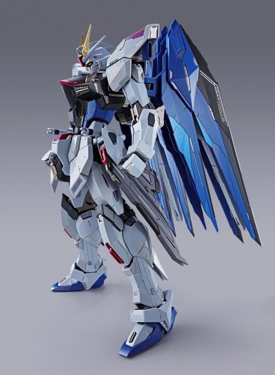 Bandai Metal Build Gundam Seed Freedom Gundam (Concept 2) Action Figure - High-Quality Collectible Model Kit for Anime Fans & Gundam Enthusiasts - Perfect for Display, Collection, and Role-Playing Scenes