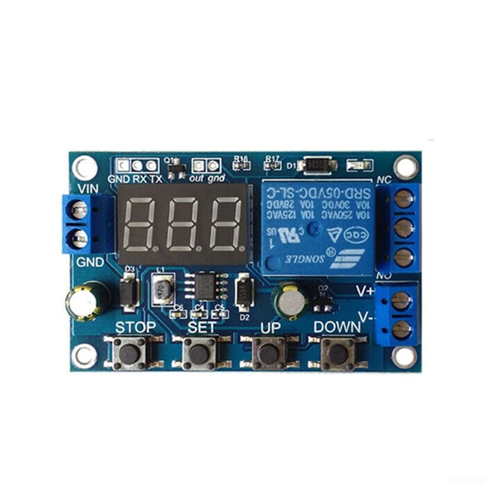 40V 6A Smart Battery Charger Discharger Board with STOP Key Function - Perfect for RC Cars, Drones, and DIY Electronics Projects