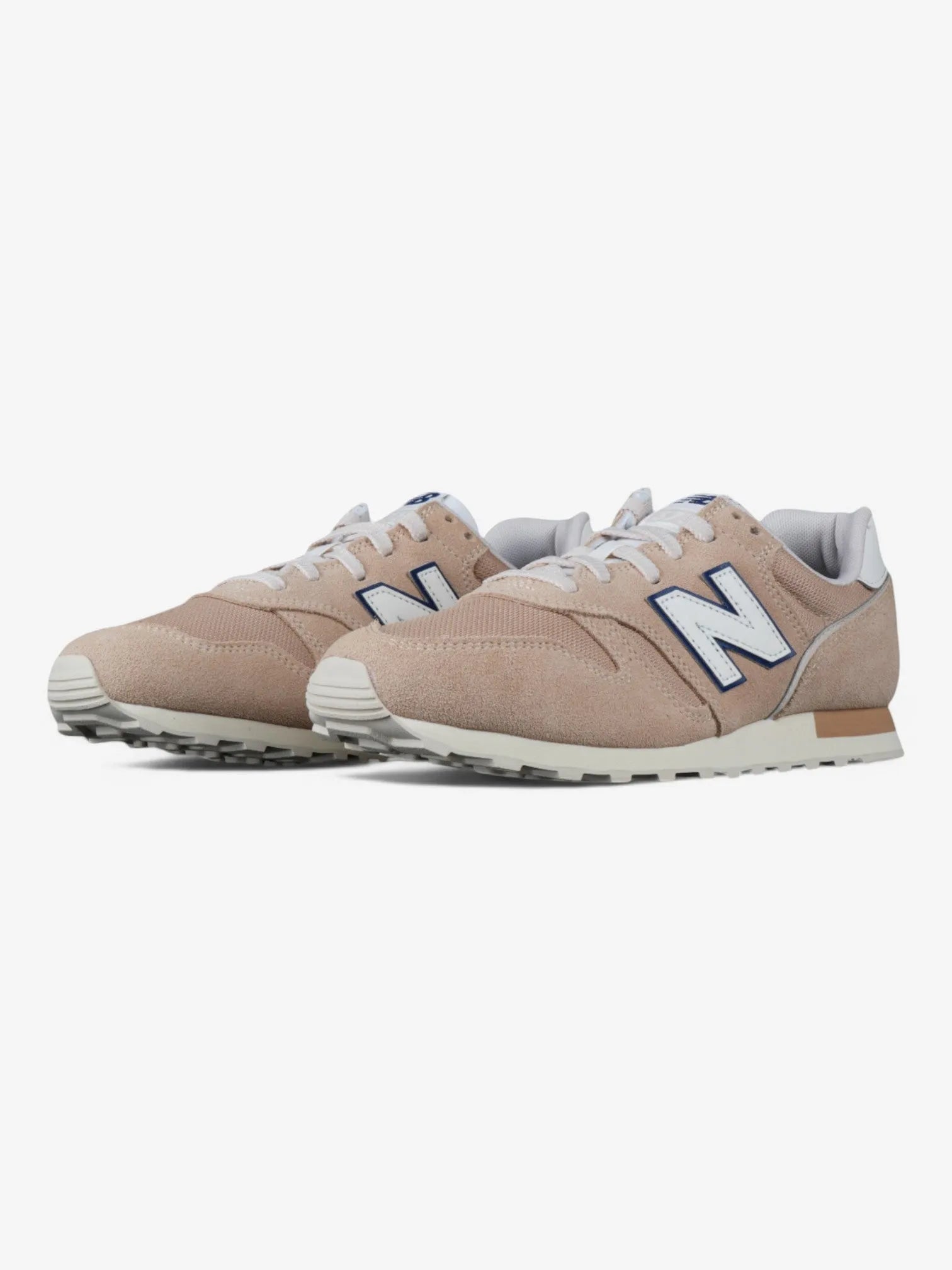 New Balance 373 Women's Sneakers - Beige & White Casual Shoes for Walking, Running & Everyday Comfort