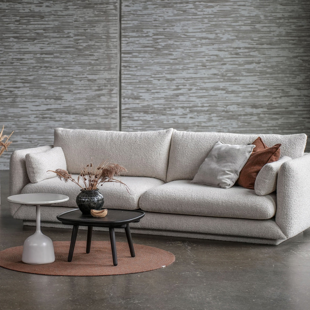 Bloom 2-Seater Sofa with Plinth Base - Modern Living Room Furniture for Small Spaces | Perfect for Apartments, Condos & Cozy Homes