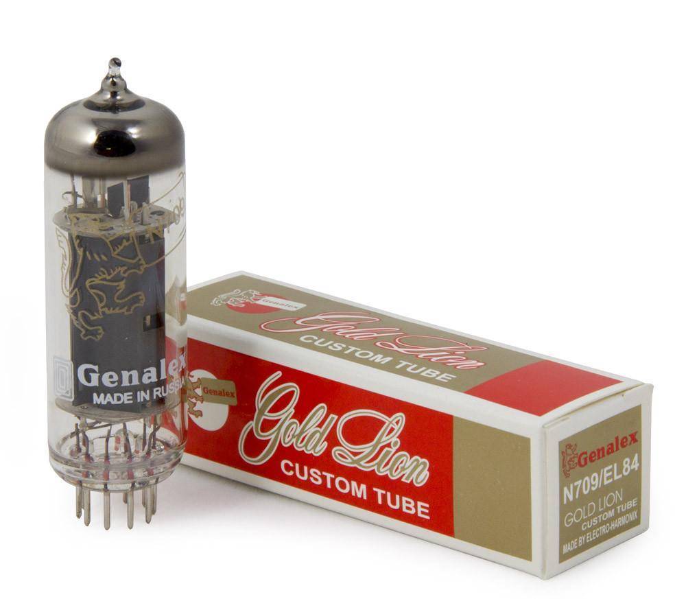Gold Lion N709 EL84 Vacuum Tube - Premium New Production for Guitar Amps & Hi-Fi Audio Systems - Perfect for Vintage Tone & Audio Restoration Projects