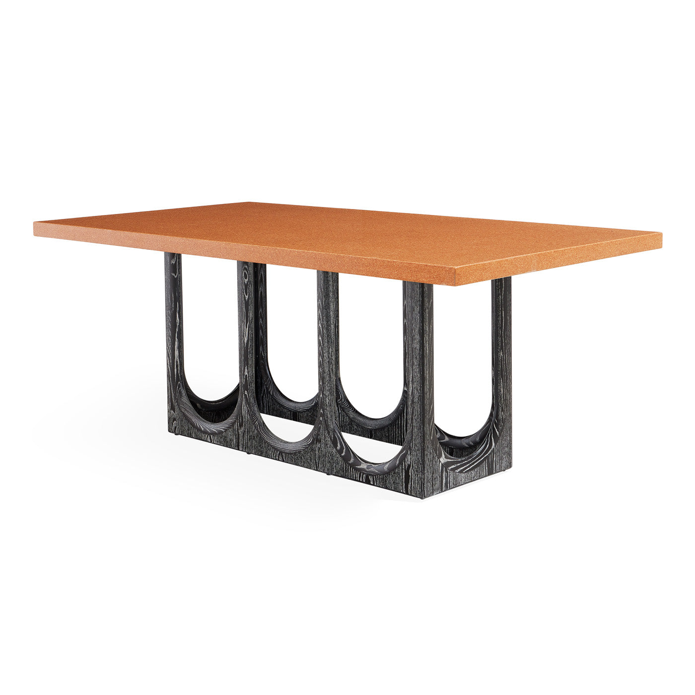 Coliseum Dining Table - Elegant Solid Wood Dining Table for 6 - Perfect for Family Gatherings & Dinner Parties