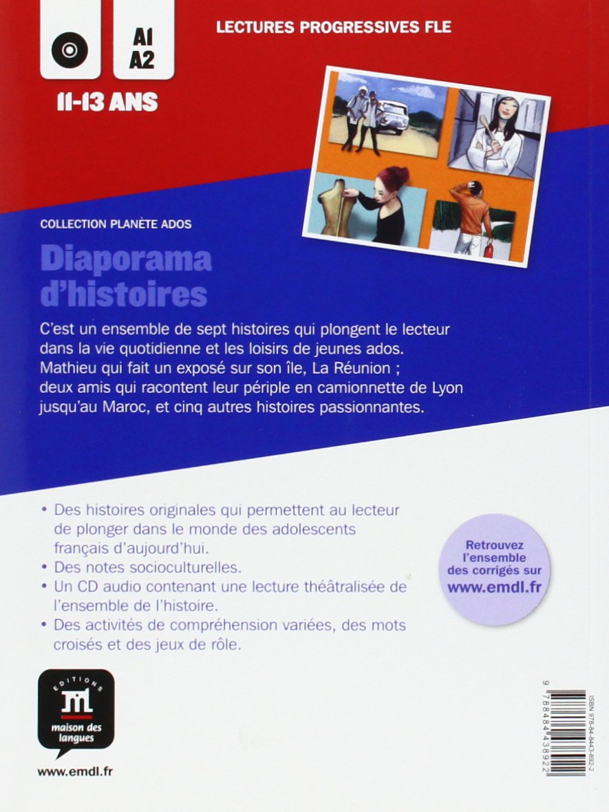 Planet Teens Story Slideshow with CD - Engaging French Learning Stories for Teenagers | Perfect for Classroom Activities & Language Learning at Home