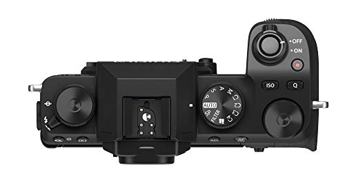 Fujifilm X-S10 Mirrorless Digital Camera with 26.1MP APS-C Sensor | 5-Axis IBIS | 4K Video | Compact & Lightweight for Travel, Vlogging & Photography