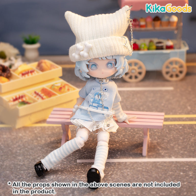 1/12 BJD Doll Clothes Set - Cross Bear Daily Series Outfit for Ball Jointed Dolls | Perfect for Photoshoots, Dioramas & Collectors