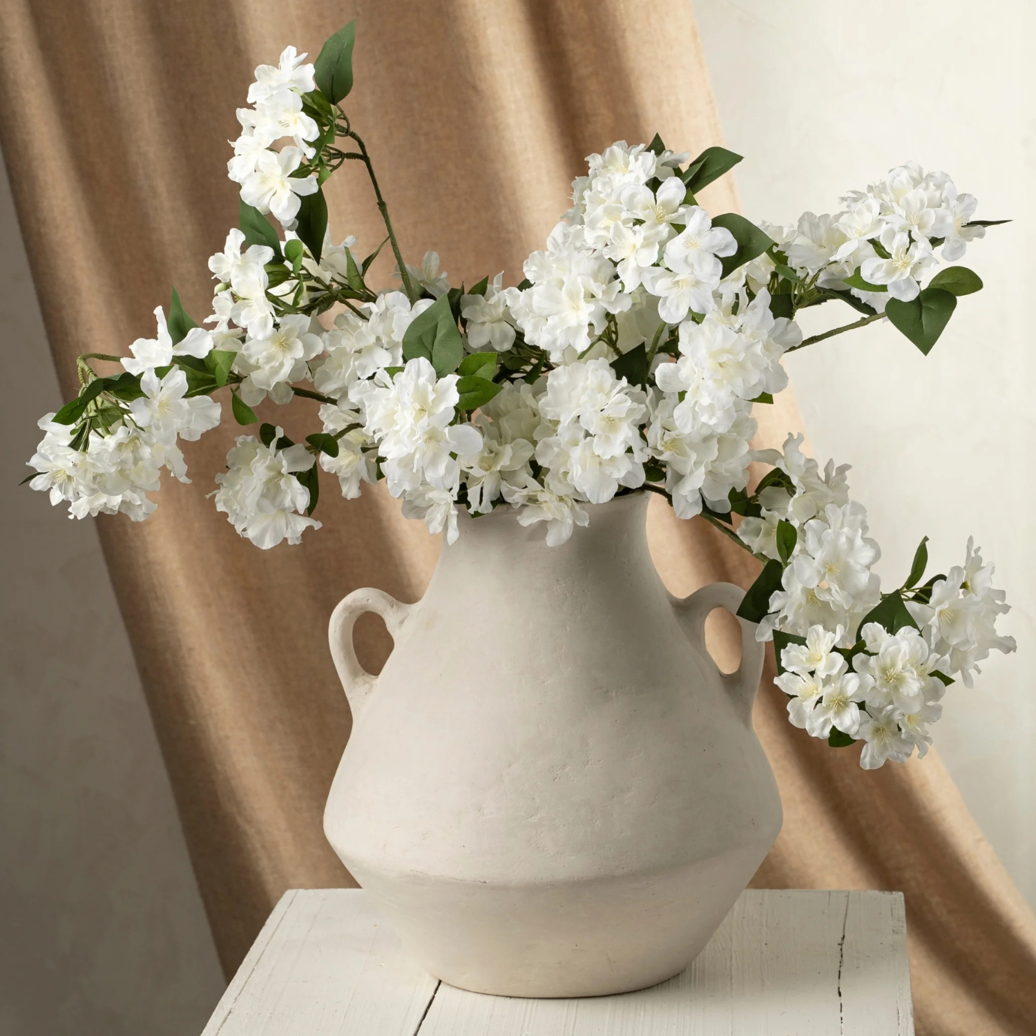 38 Stems Artificial Cherry Blossom Flowers - Realistic Faux Pink Floral Branches for Home Decor, Wedding Centerpieces, and Office Arrangements