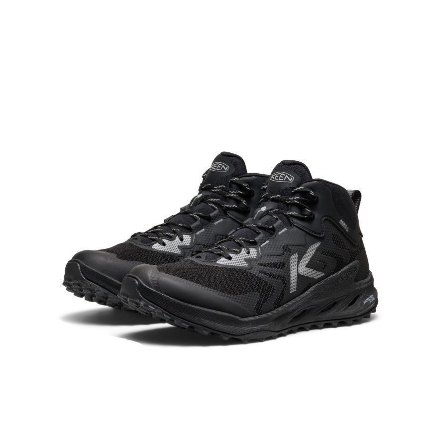 Men's Zionic NXT Waterproof Hiking Boots - Lightweight & Durable for Outdoor Adventures | Triple Black Color | Perfect for Trail Hiking, Camping & Mountain Climbing