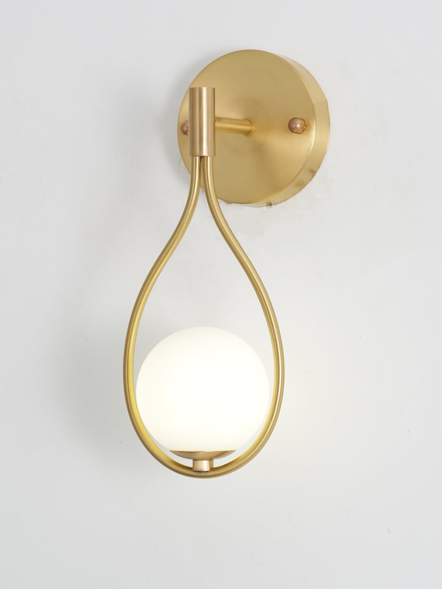 Vintage Brass Vanity Wall Lamp - Elegant Sconce Lighting for Bathroom, Bedroom & Dressing Room - Perfect for Makeup, Reading & Ambient Lighting