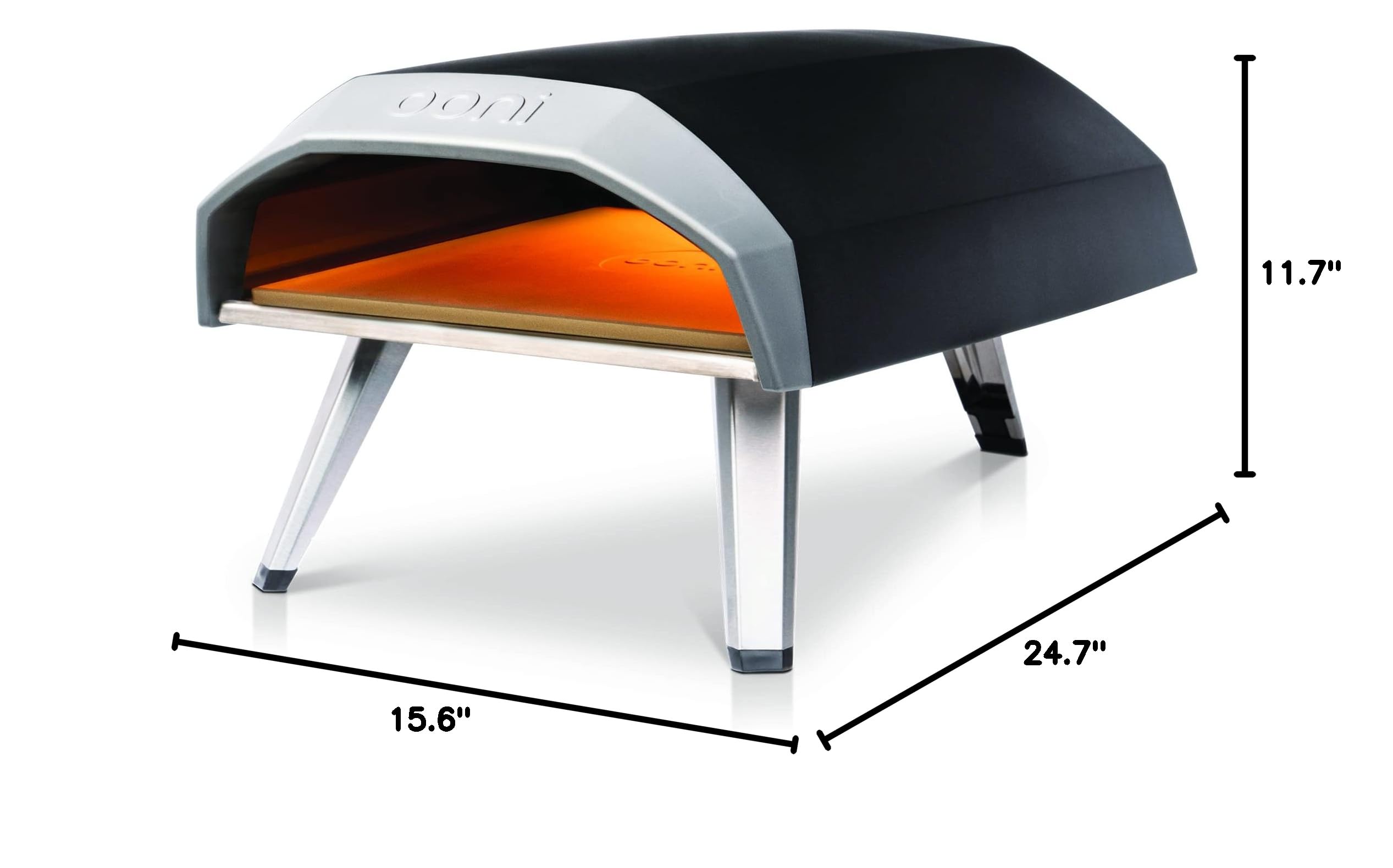 Ooni Koda 12 Gas Pizza Oven - Portable Outdoor Pizza Maker with 12