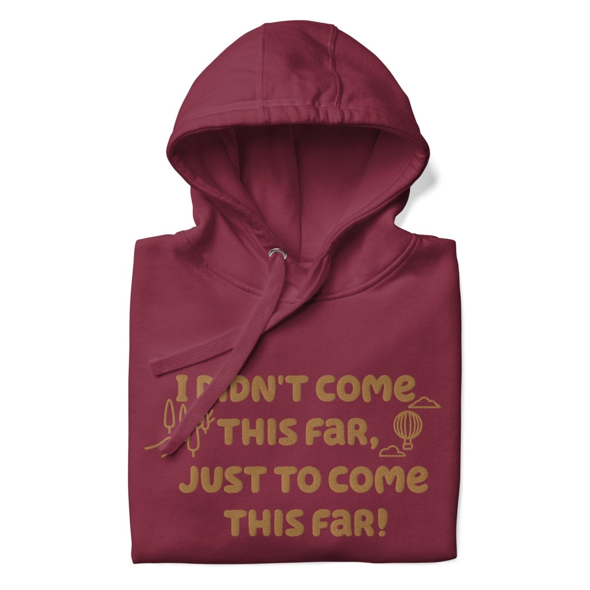 Premium Embroidered Journey Beyond Hoodie for Men & Women - Cozy Pullover Sweatshirt for Travel, Hiking & Outdoor Adventures