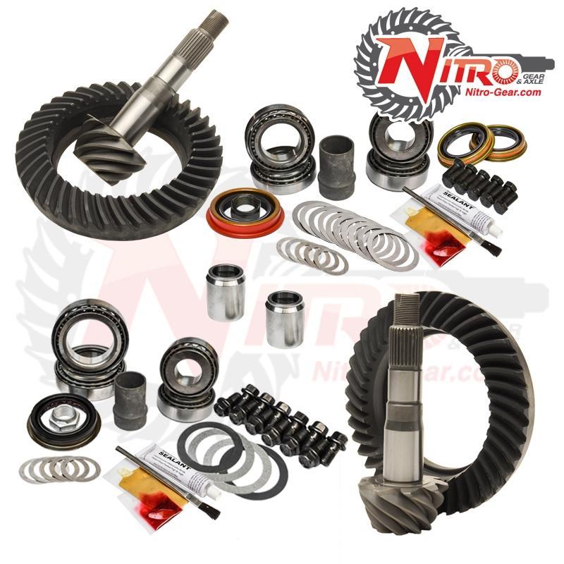 2003-2009 Toyota 4Runner Nitro Gear & Axle Front & Rear Differential Gear Package Kit - Off-Road Performance Upgrade for 4x4 Adventures