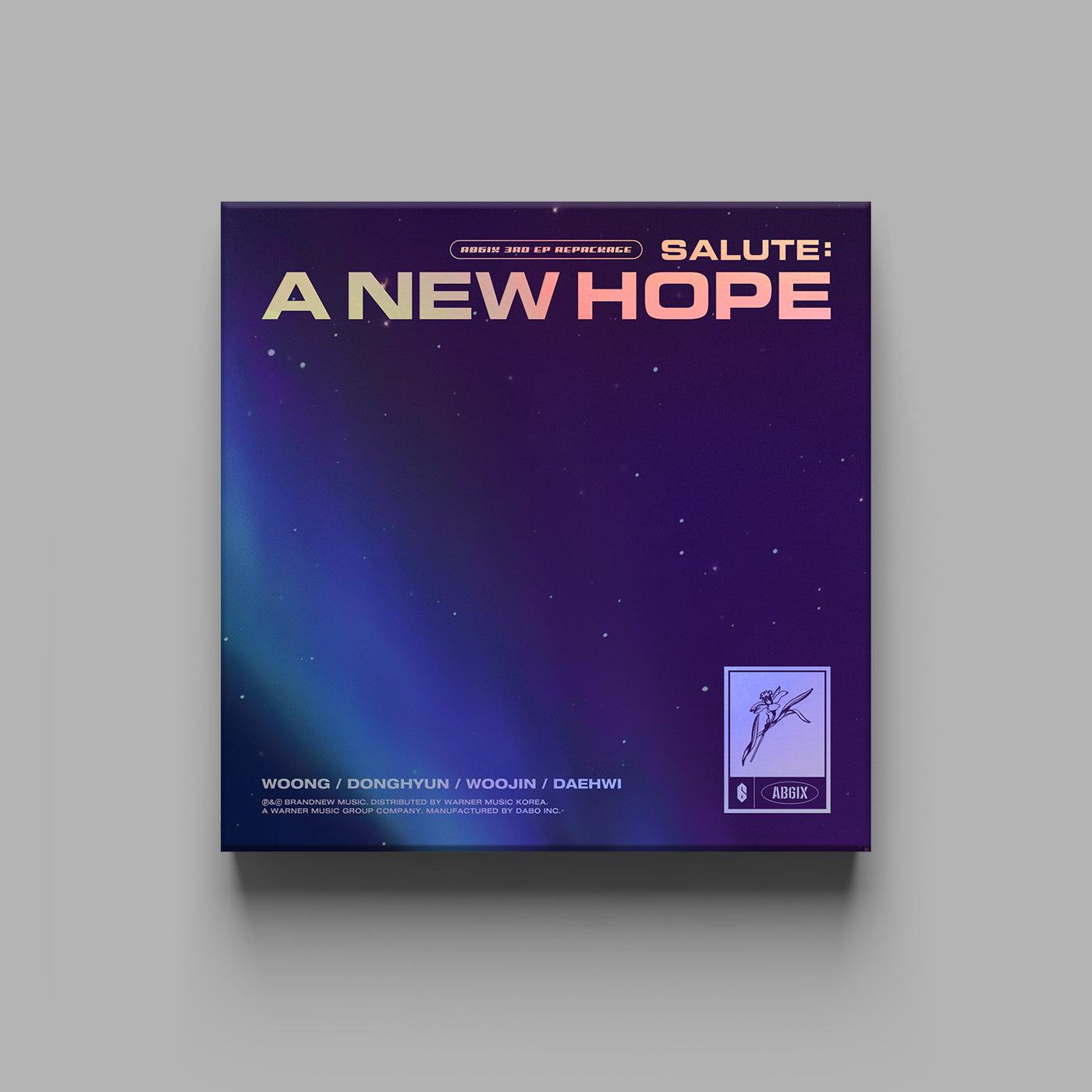 AB6IX 3rd EP Album Repackage 'SALUTE: A NEW HOPE' - K-Pop Music CD for Fans, Collectors & Gift Giving - Perfect for Concerts, Parties & K-Pop Collections