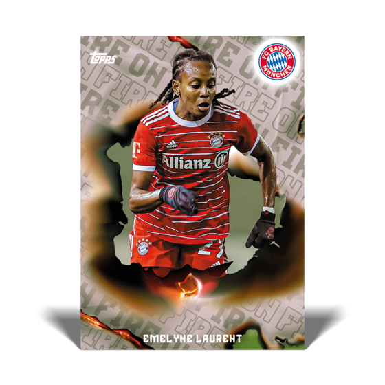 2023 Topps FC Bayern Munich Women's Soccer Team Trading Card Set - Collectible Cards for Fans & Sports Memorabilia Enthusiasts