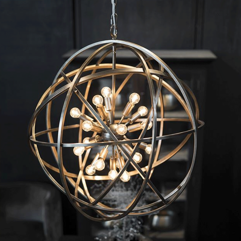 Halo Nest Pendant Light - Medium Size Natural Wooden Ceiling Lamp for Dining Room, Kitchen Island & Bedroom Lighting | Modern Scandinavian Design