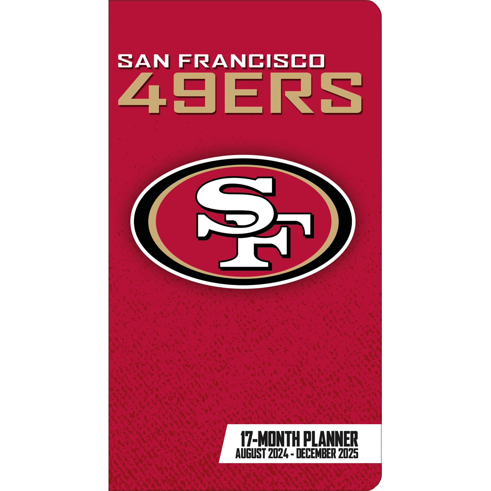 San Francisco 49ers 2025 17-Month Pocket Planner - TURNER SPORTS Official NFL Schedule Organizer - Perfect for Football Fans & Game Day Planning (PF-25998890558) | Great for Tailgating, Season Tracking & Gift Giving