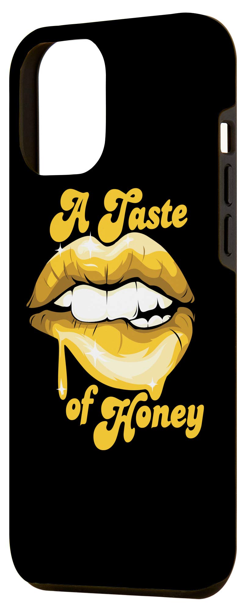 iPhone 12 Pro Max Case - Honey Drip Lip Design, Funny & Stylish Protective Cover for Women | Perfect for Parties, Dating & Social Media Selfies