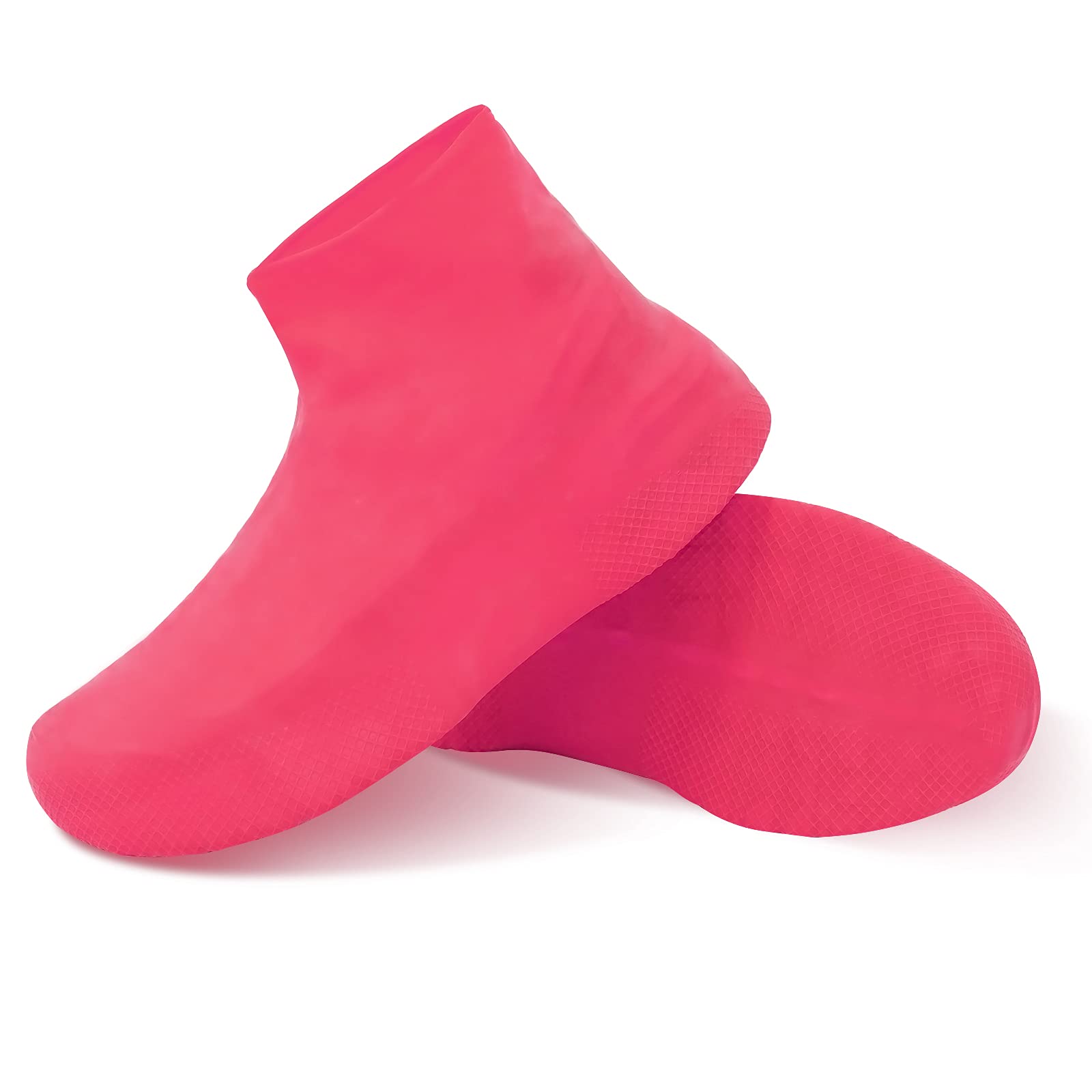 Waterproof Shoe Covers for Men & Women - Reusable Silicone Shoe Protectors, Durable & Non-Slip Rain Boot Covers for Walking in Rain, Snow, Car Washing, Camping & Outdoor Activities | TCCFCCT Brand