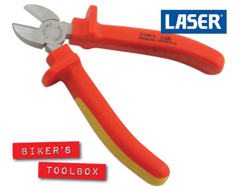 150mm VDE Laser Side Cutters - High Precision Wire Cutting Tool for Electricians & DIY Projects - Ideal for Electrical Work, Home Repairs & Crafting