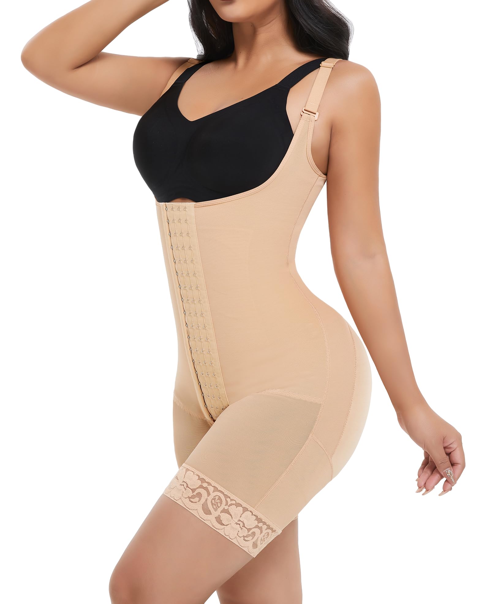 FeelinGirl Post-Surgery Shapewear for Women - Full Body Compression Garment with Tummy Control - Colombian Waist Trainer for Recovery & Slimming | Perfect for Postpartum, Weight Loss & Special Occasions