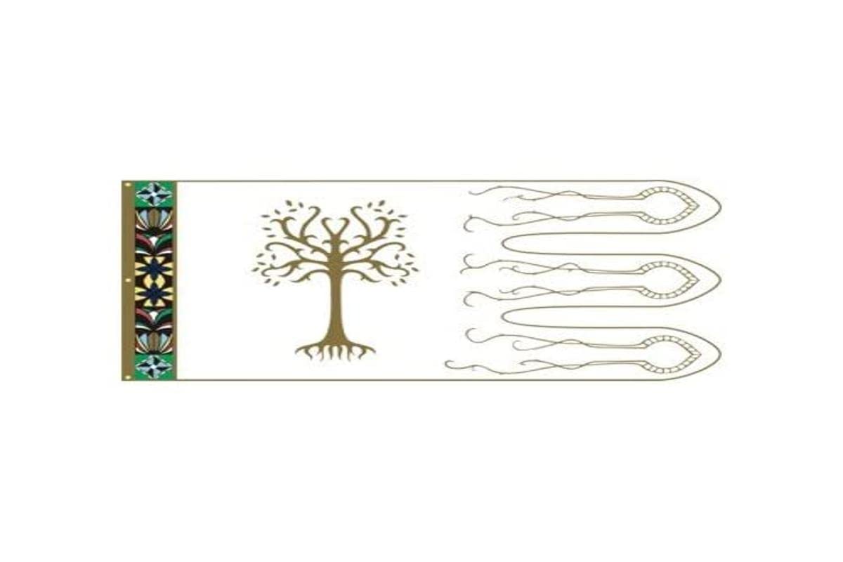 Lord of the Rings Boromir Flag - Officially Licensed Middle-Earth Banner - Perfect for LOTR Fans, Home Decor & Themed Parties - Noble Collection FPL3004