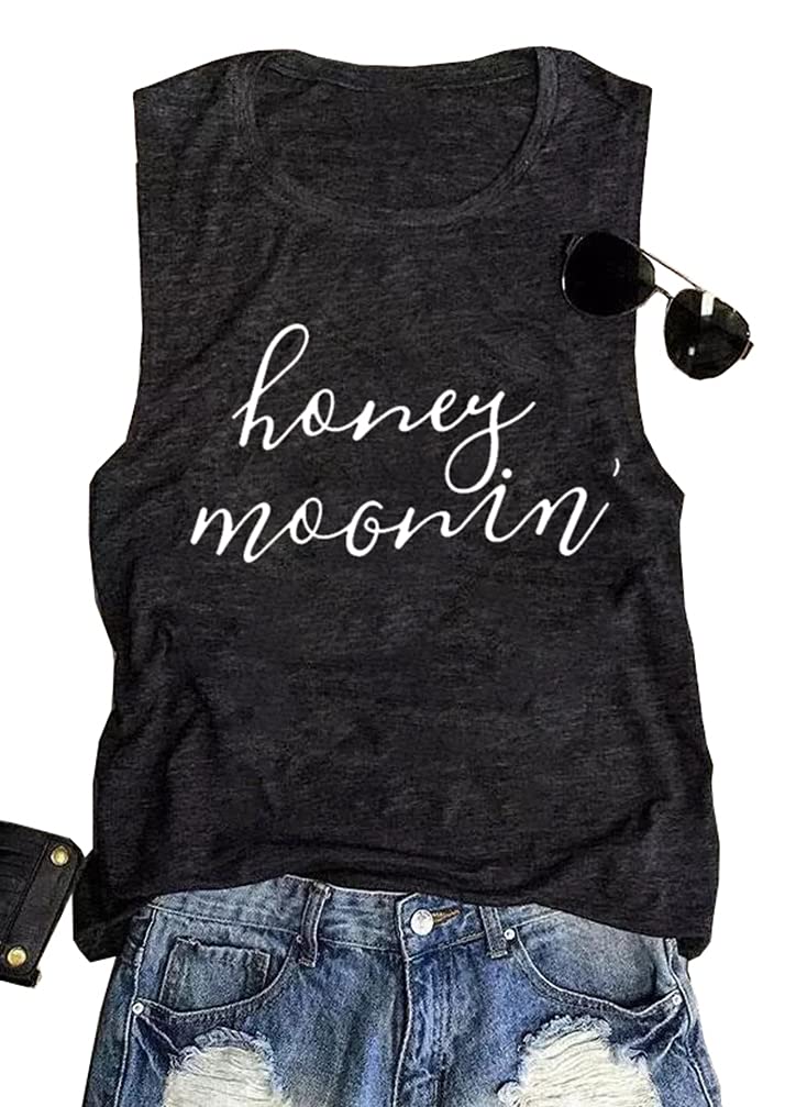 Women's Cute Bride Tank Tops for Wedding, Honeymoon & Bachelorette Party - Engagement Announcement T-Shirts - Perfect for Bridal Showers, Girls' Trips & Romantic Getaways