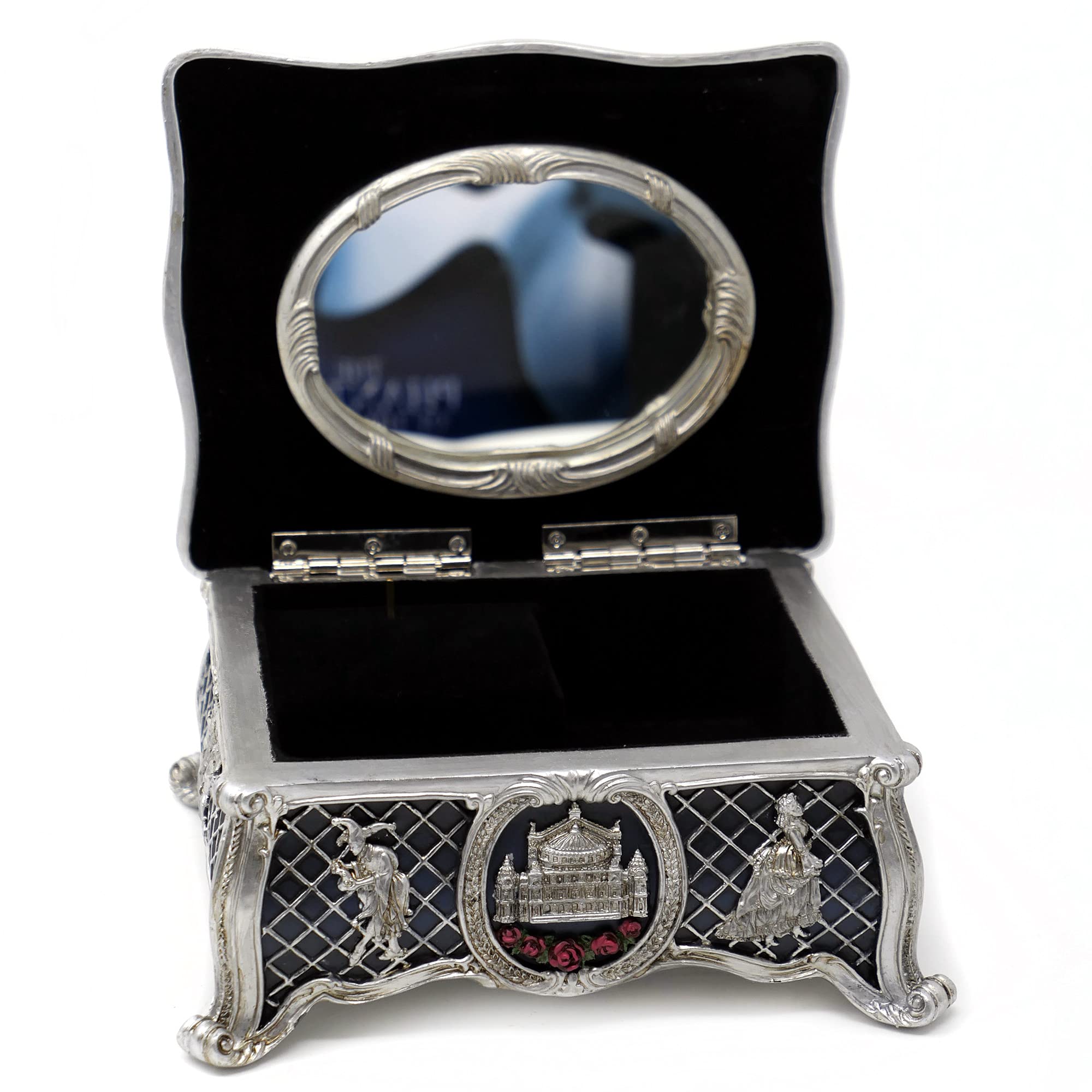 Phantom of The Opera Jewelry Music Box - Elegant Collectible Gift for Fans | San Francisco Music Box | Perfect for Home Decor, Theater Lovers & Special Occasions