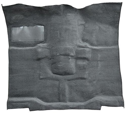1976-1986 Jeep CJ-7 Passenger Area Automotive Carpet - Black Plush Cut Pile (801) | Perfect for Interior Restoration & Customization Projects