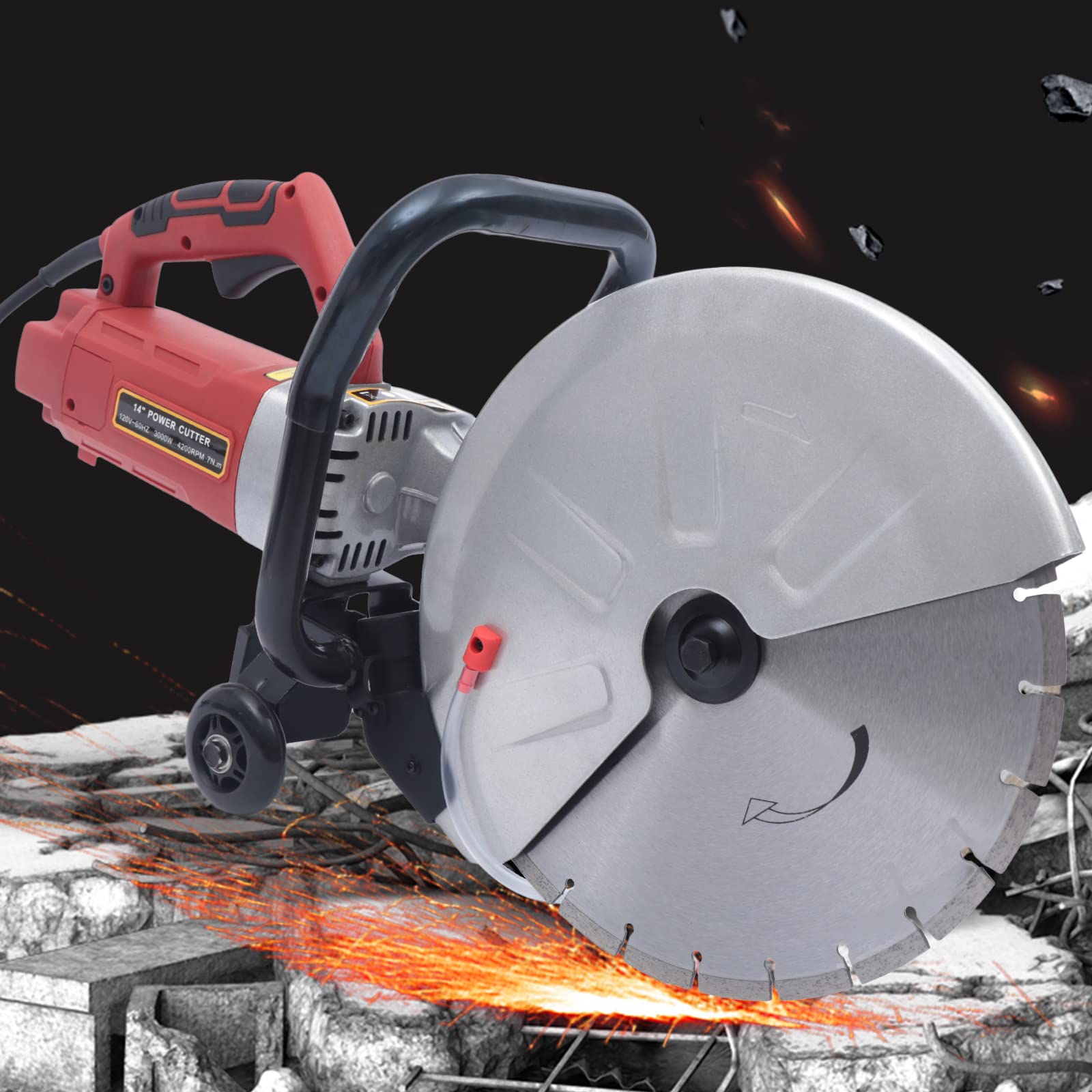 3000W Electric Concrete Saw - 5