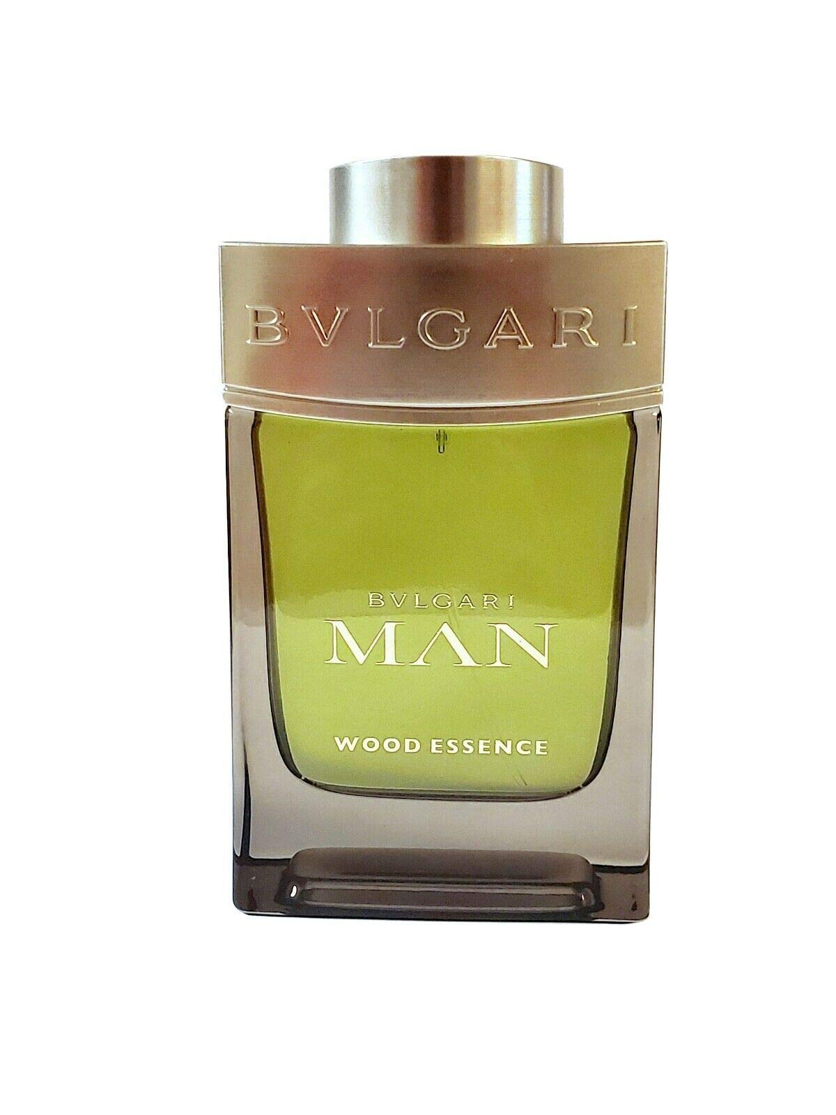 Bvlgari Man Wood Essence Eau De Parfum for Men - 3.4 Oz / 100ml Fragrance Spray (Tester in Plain Box) | Woody Aromatic Cologne for Day & Night Wear, Office & Date Nights