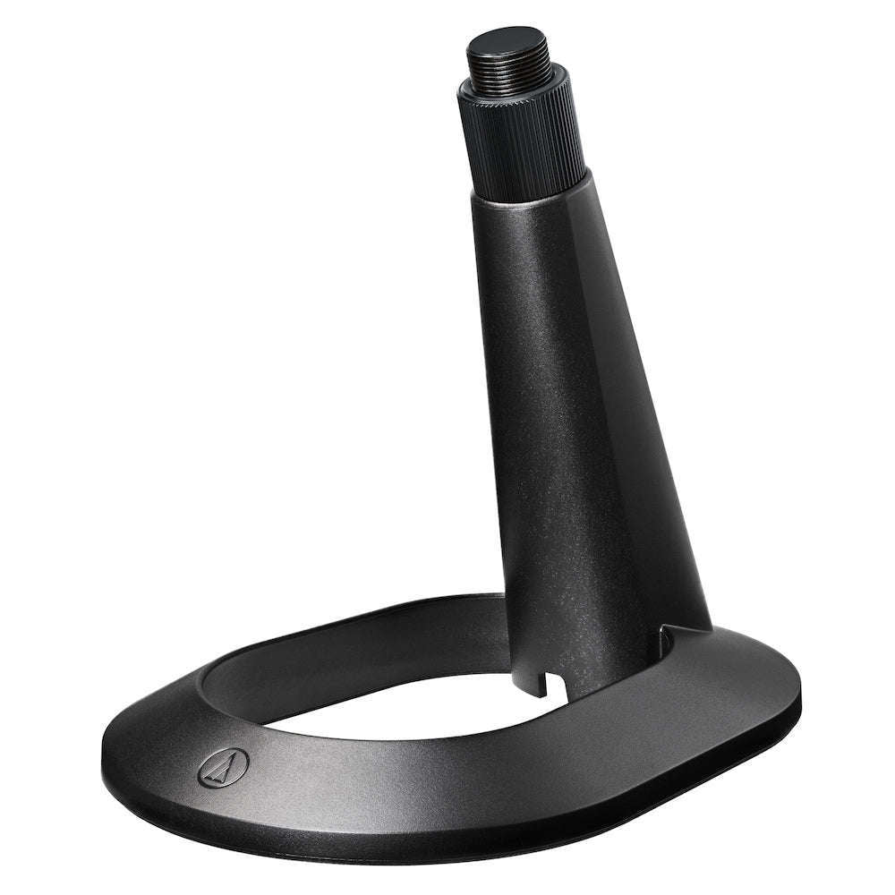 Audio Technica AT8703 Professional Microphone Desk Stand - Adjustable Boom Arm for Podcasting, Streaming & Voice Recording - Perfect for Home Studio, Gaming & Conference Calls