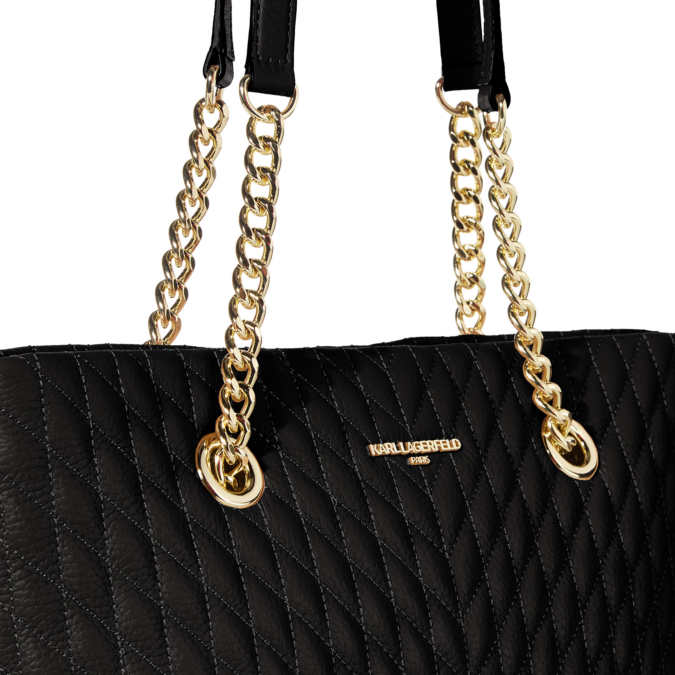 Karl Lagerfeld Paris Karolina Tote Bag - Stylish Designer Handbag for Women, Perfect for Work, Travel & Everyday Use