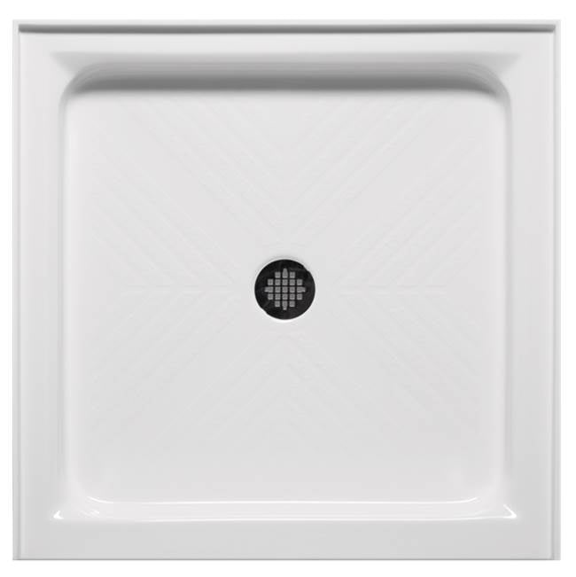 Americh A4242ST 42x42 Inch Single Threshold Shower Base - Durable Bathroom Floor Pan for Walk-In Showers, Perfect for Home Renovation & Modern Bathroom Design