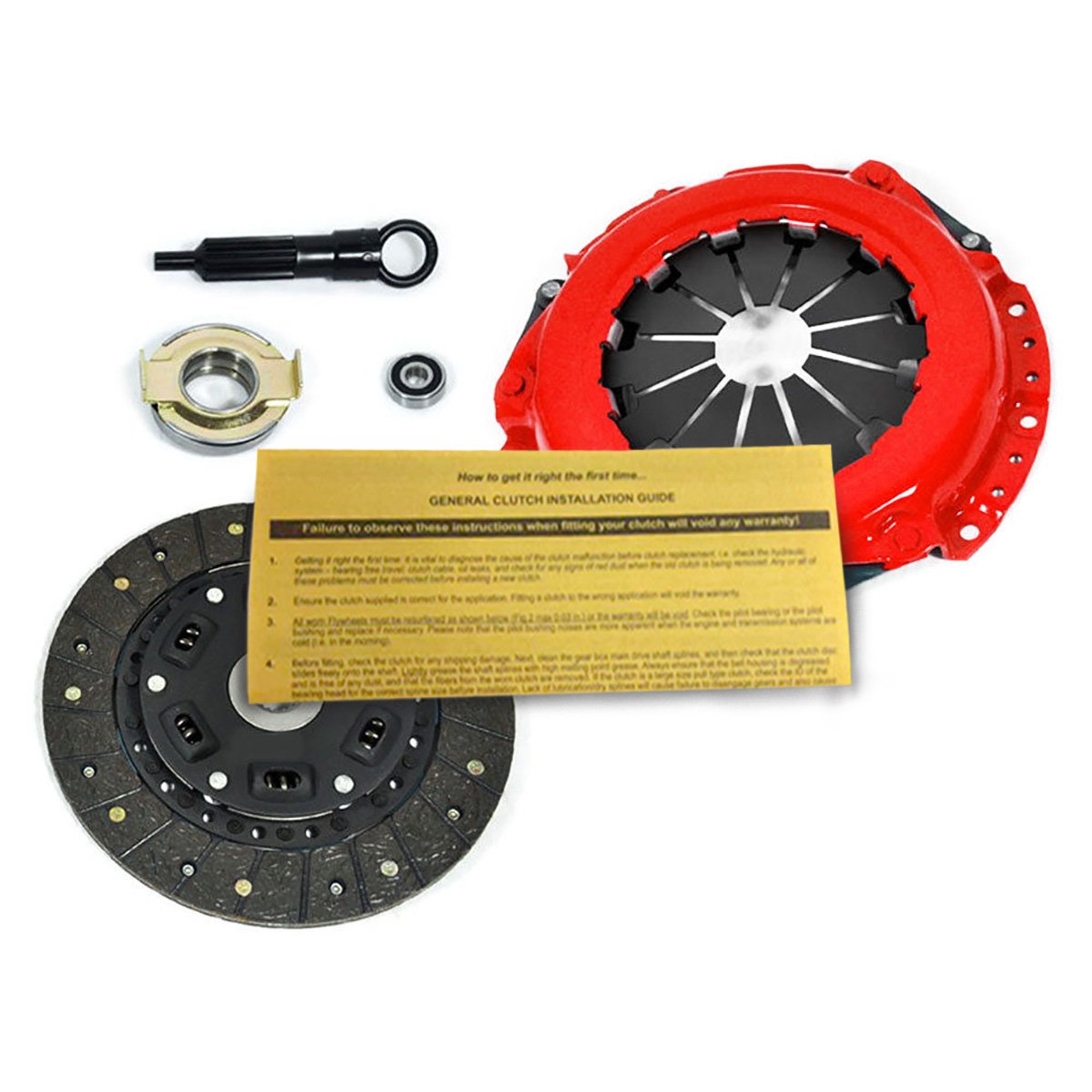 EFT Stage 2 Performance Clutch Kit - Compatible with Suzuki Sidekick 1.6L 1.8L, X-90, Geo & Chevy Tracker - Perfect for Off-Roading, Racing & Daily Driving