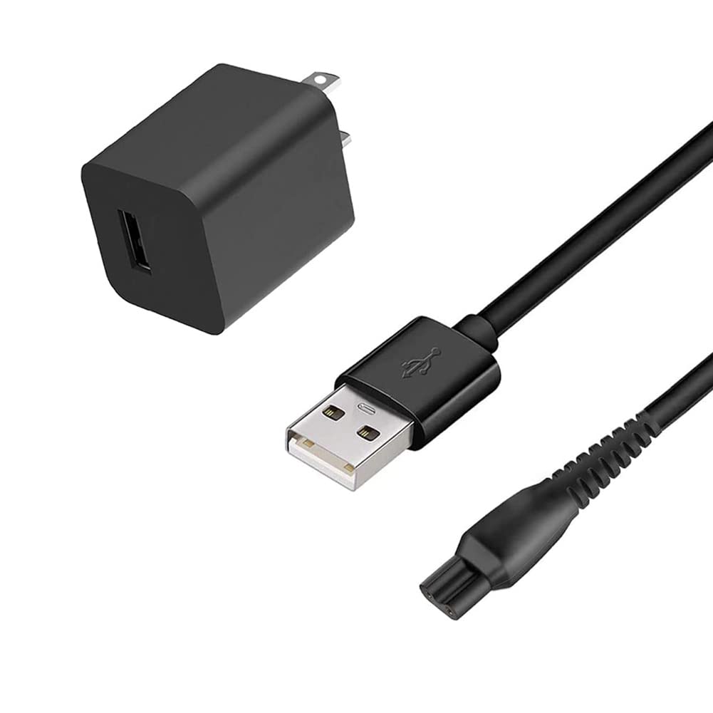 Manscaped Lawn Mower 3.0/2.0 Replacement Charger - Power Supply Cord for Electric Groin Hair Trimmer - Perfect for Travel & Home Grooming
