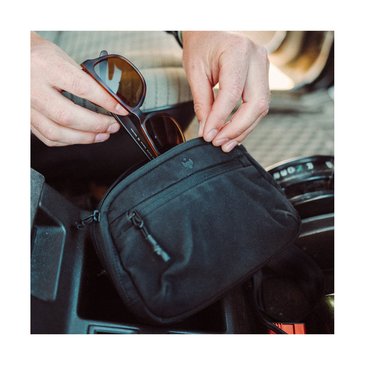 Clever Supply Sidekick Belt Bag - Adjustable Waist Pack for Running, Hiking & Travel - Hands-Free Fanny Pack (Black) - Perfect for Outdoor Adventures & Daily Essentials
