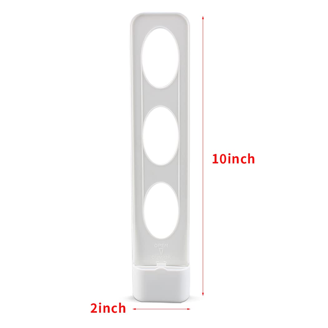 Cuisinart Coffee Maker Replacement Water Filter Holder with 3-Pack Charcoal Filters - White | Compatible with Various Cuisinart Models | Perfect for Home & Office Coffee Brewing