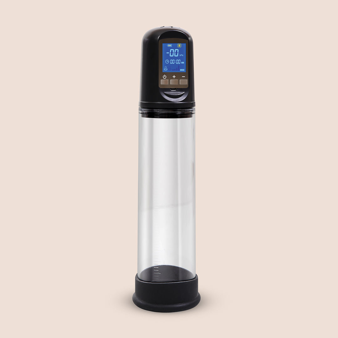Adams Rechargeable Penis Pump for Men - Smart Electric Vacuum Pump for ED Treatment & Enhancement - Waterproof & Portable for Home & Travel Use