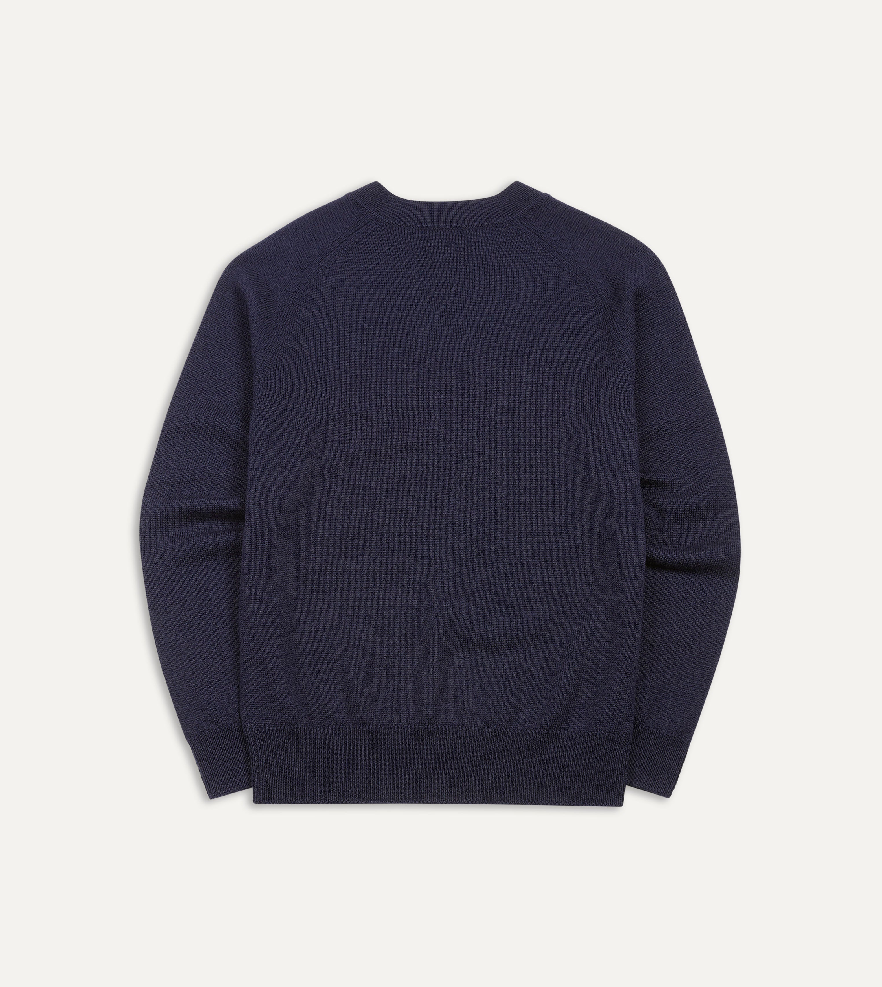 Premium Navy Blue Merino Wool V-Neck Sweater for Men - Soft & Warm Winter Pullover - Perfect for Office, Casual Wear & Outdoor Activities