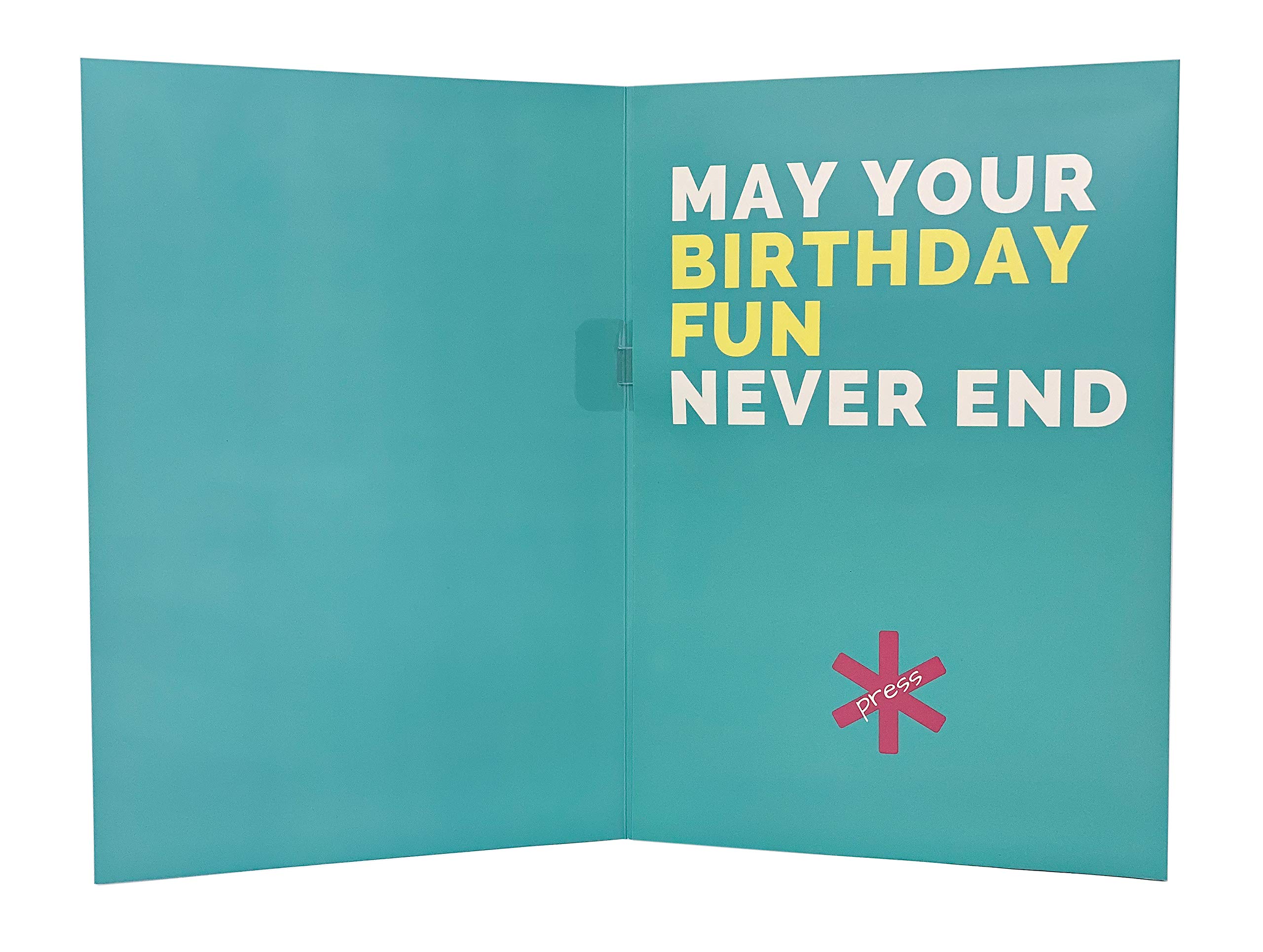 Funny Musical Birthday Card - Hilarious Gag Gift That Keeps Singing | Perfect for Pranks, Surprise Parties & Office Humor | FUN Delivery Crappy Birthday Greeting Card