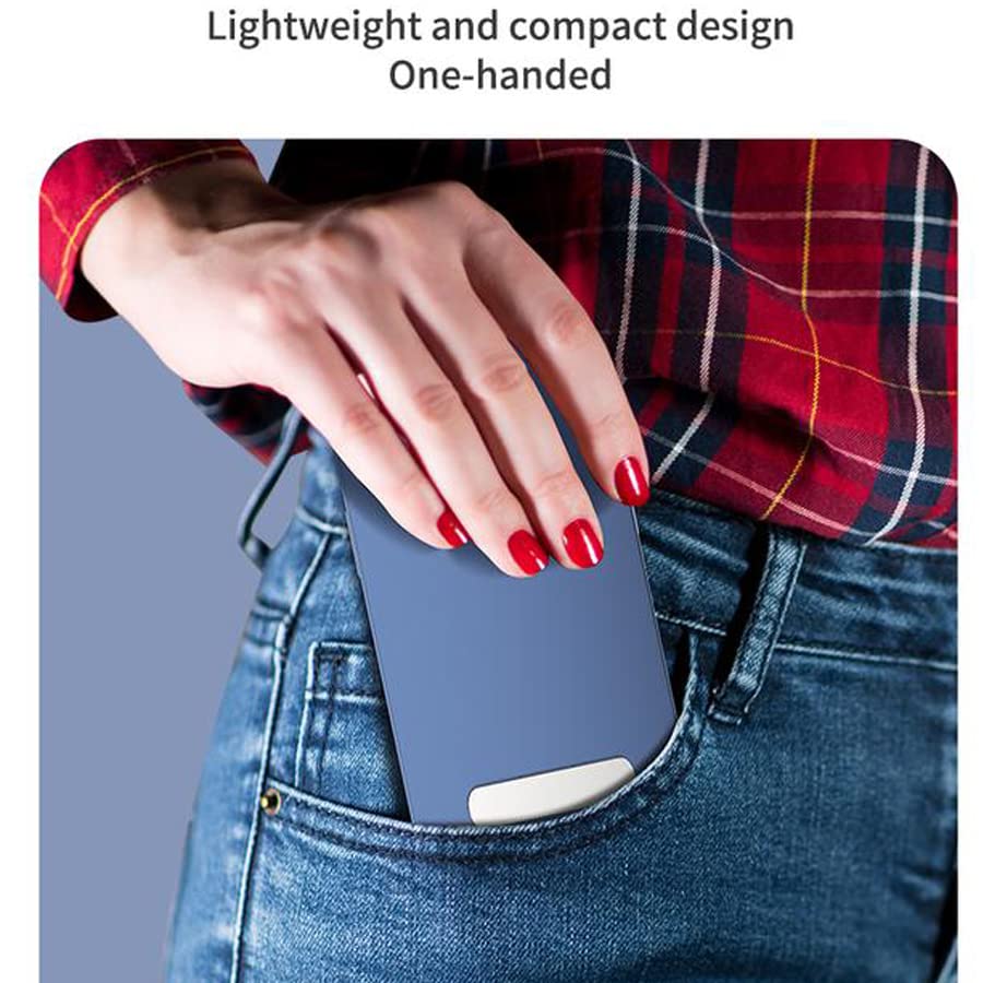 360° Rotating Foldable Aluminum Alloy Phone Ring Holder - Silver | Finger Grip Stand for iPhone & Samsung | Perfect for Selfies, Videos & Hands-Free Use