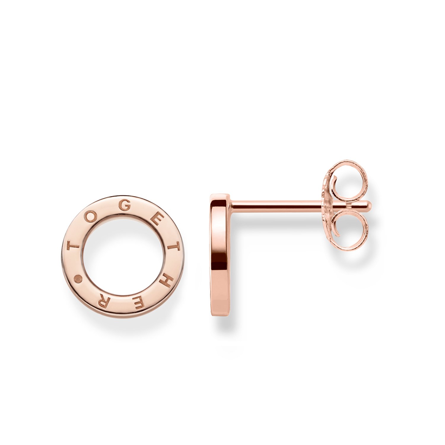 Thomas Sabo Women's Sterling Silver Stud Earrings H1946-415 - Elegant & Hypoallergenic Jewelry for Everyday Wear, Gift Giving & Special Occasions