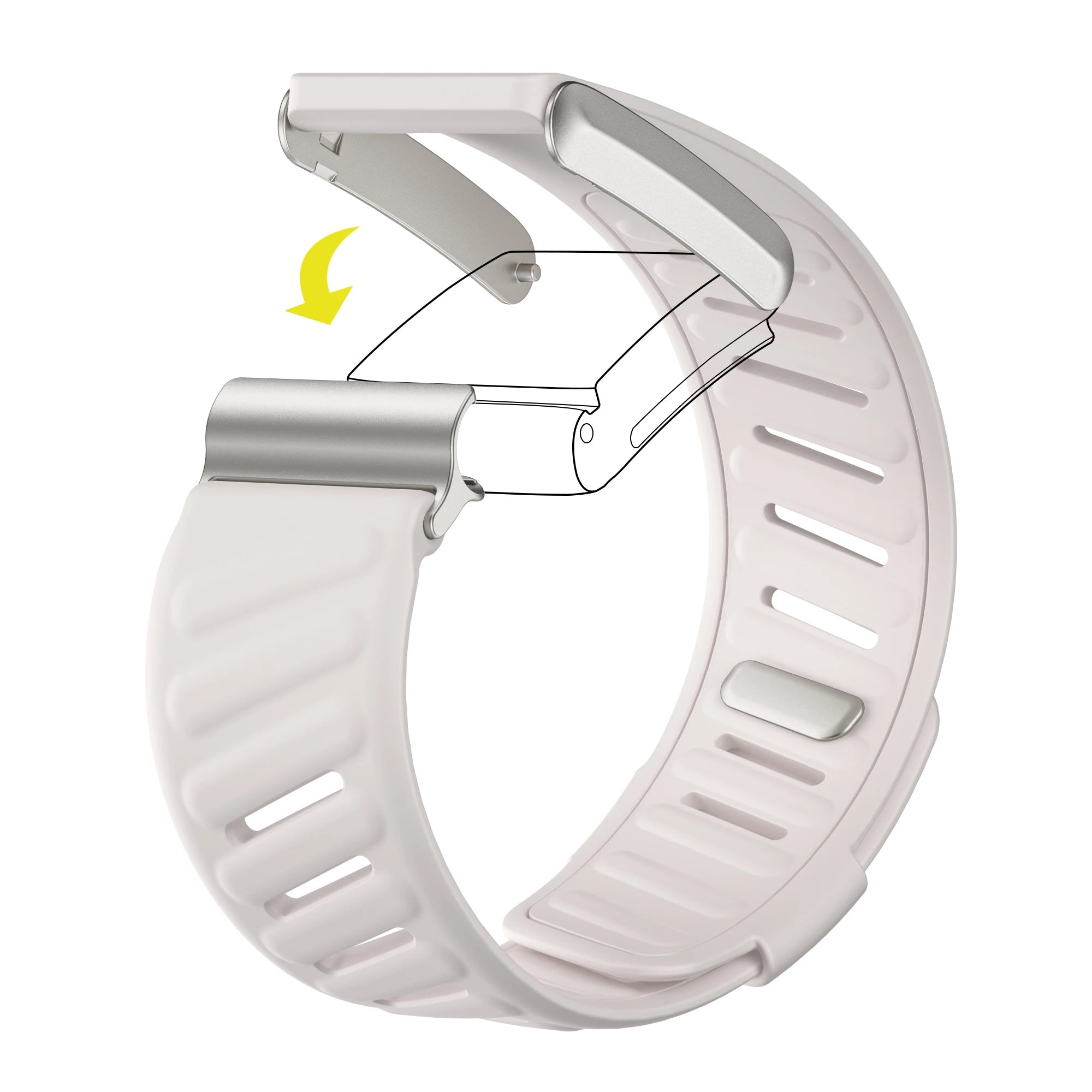 Premium Silicone Sports Straps for Whoop 4.0 & 3.0 - Comfortable, Durable Fitness Bands for Running, Cycling & Workouts