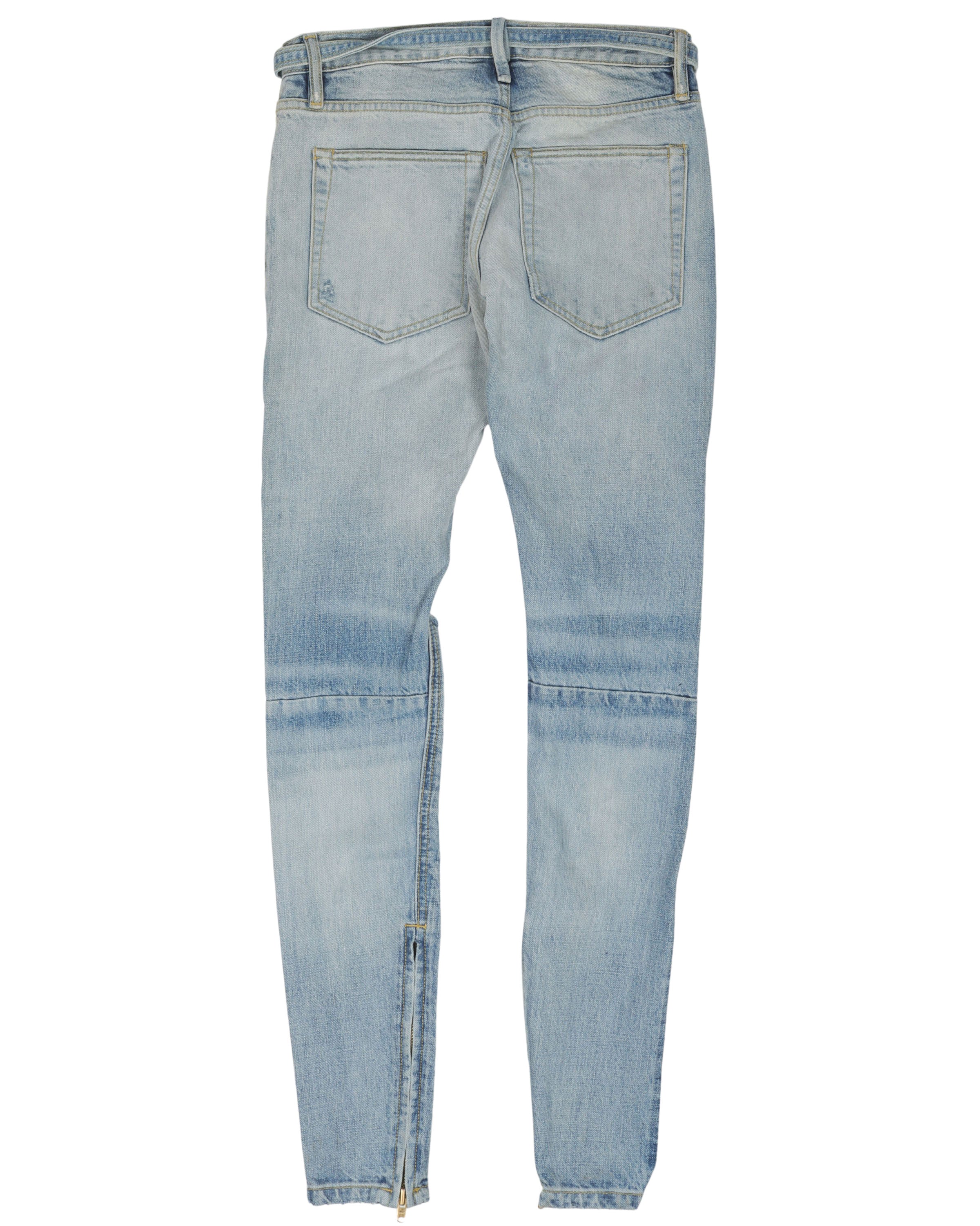 6th Collection Light Wash Jeans for Women - High Waist Distressed Skinny Jeans | Comfortable Stretch Denim Pants for Casual Wear & Everyday Outfits