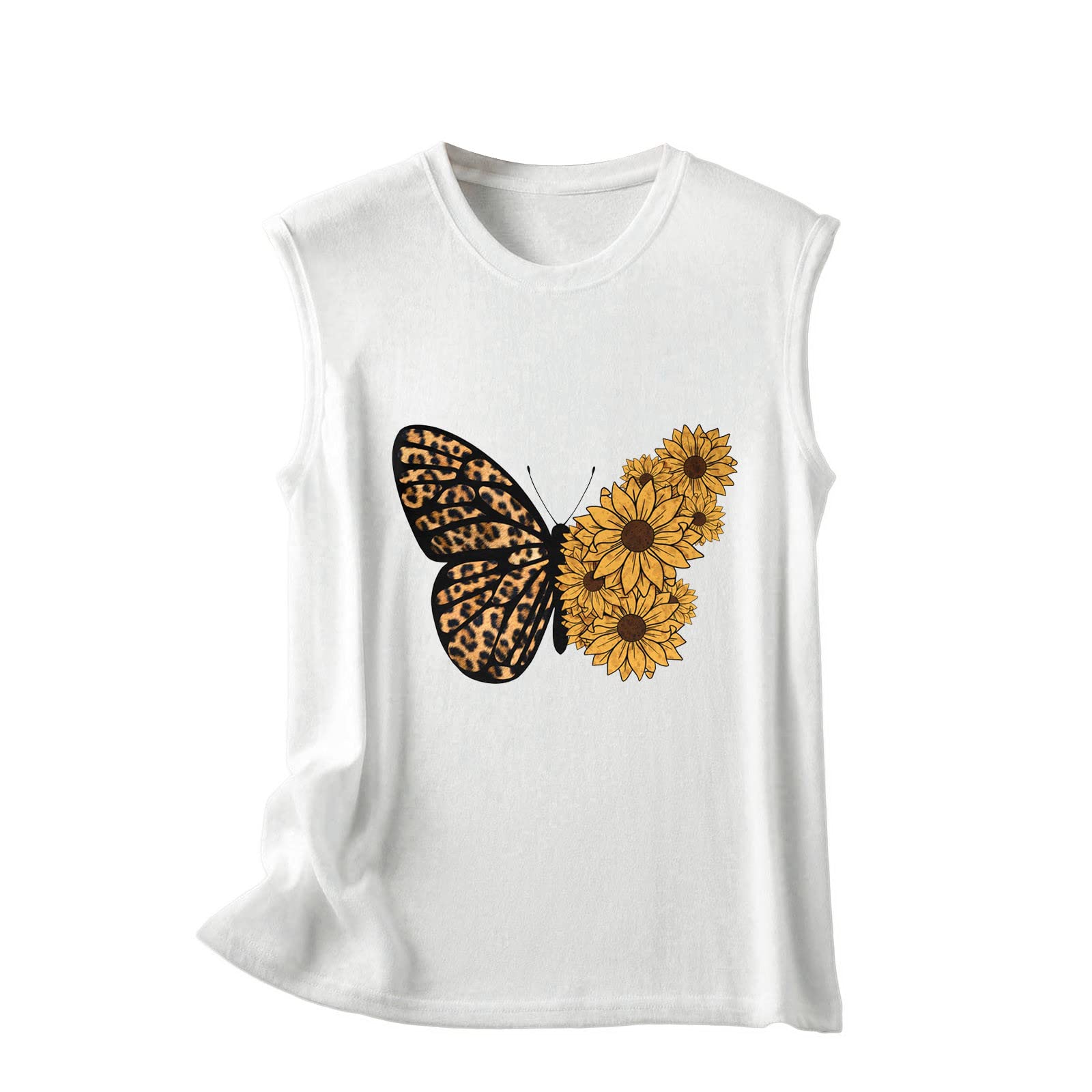 Women's Summer Tank Tops - Sleeveless Casual Loose Tunic Blouses for Women | Breathable Comfort for Yoga, Beach & Everyday Wear