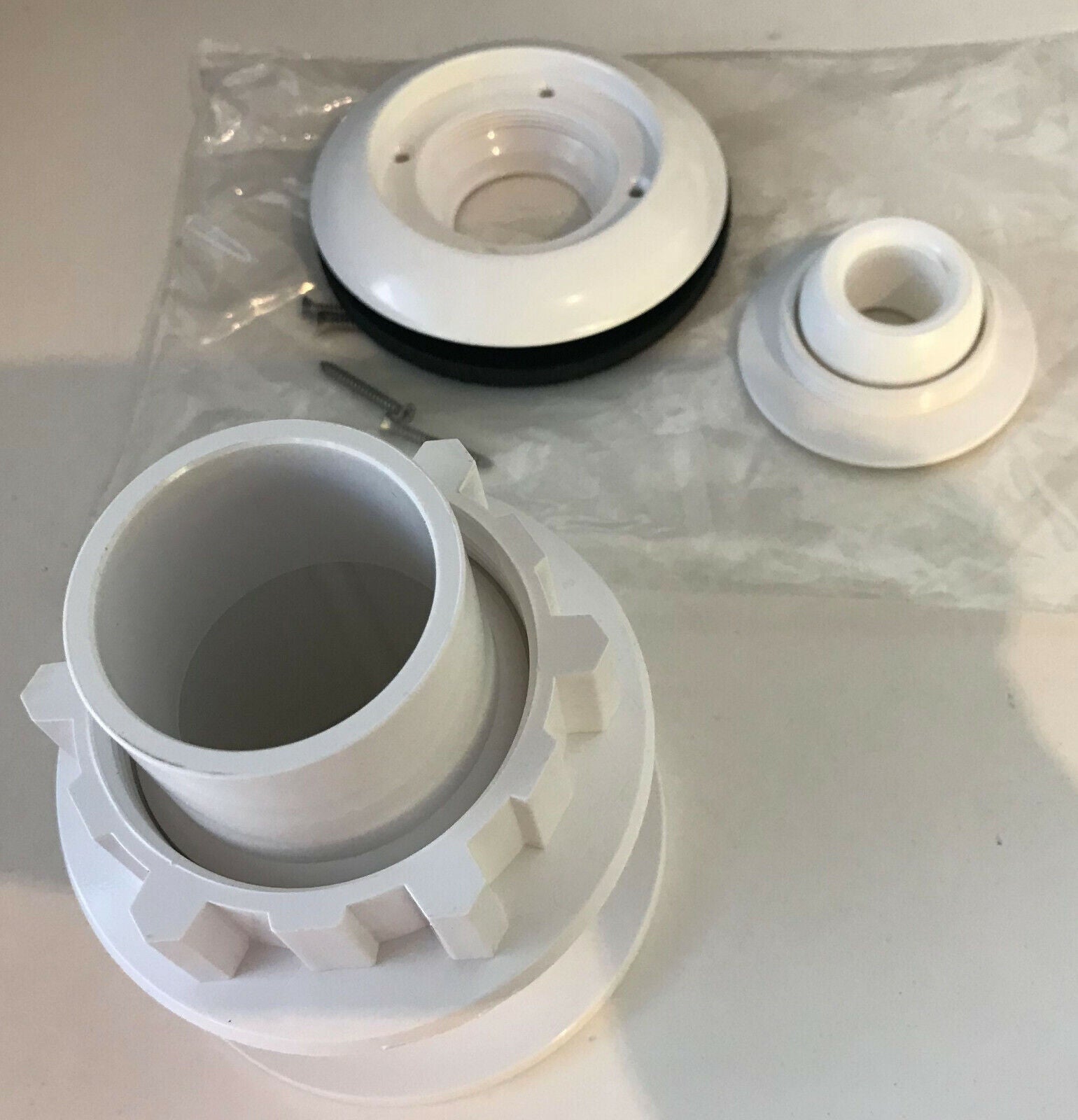 40mm Threaded Eyeball Return Fitting for Fiberglass & Vinyl Pools - Compatible with Pentair, Onga, Quiptron - Perfect for Pool Water Circulation & Jet Adjustment