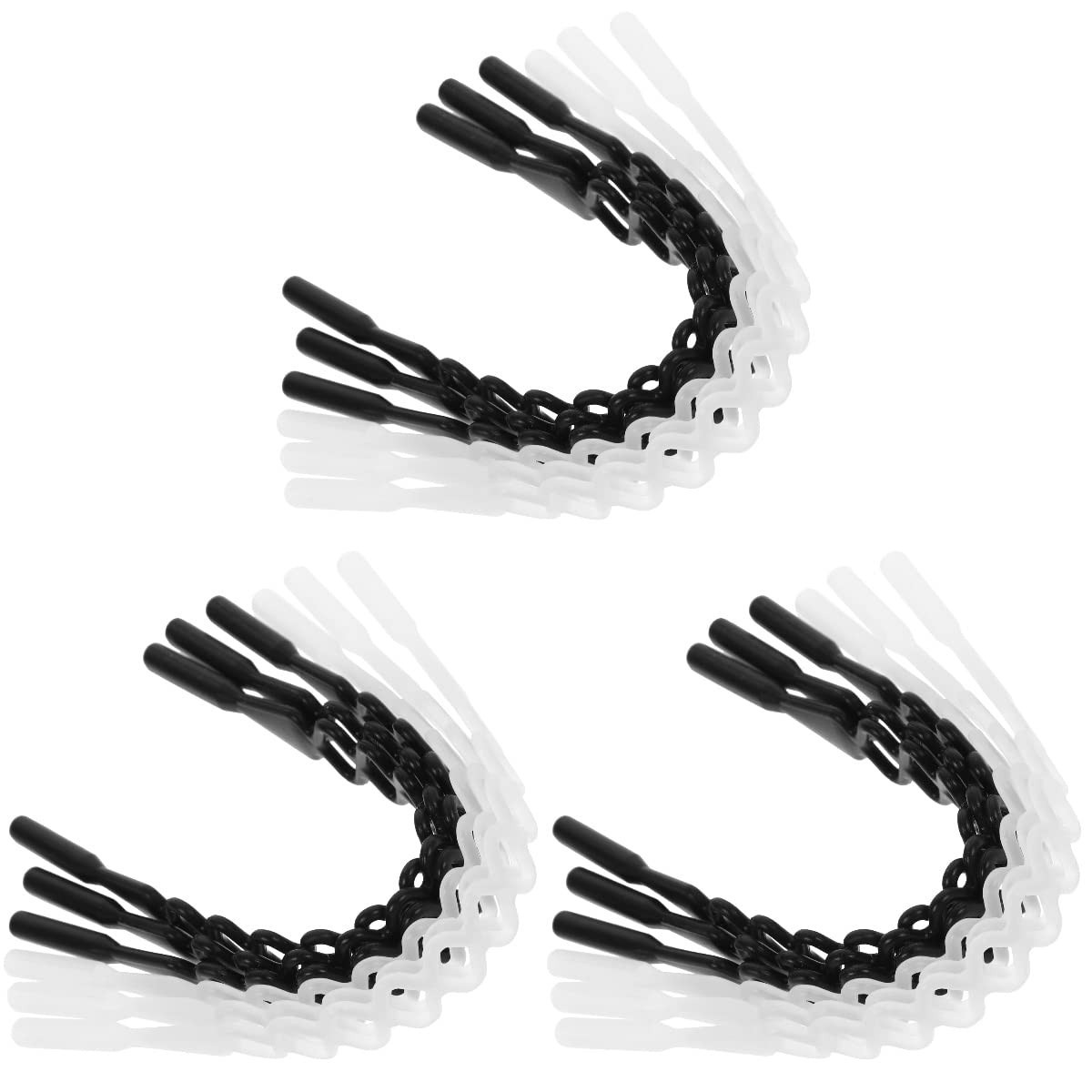 18 Pcs Anti-Slip Silicone Glasses Straps - Diving Goggles & Eyewear Holder for Swimming, Surfing, Running & Outdoor Sports