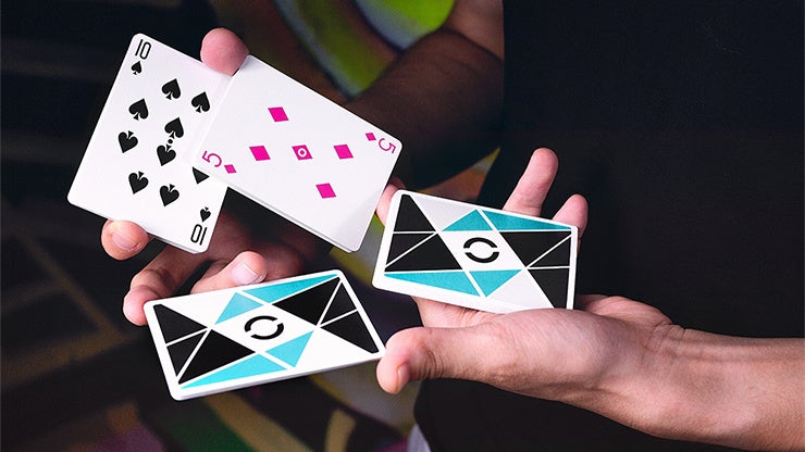 Premium Cardistry Turquoise Playing Cards - Professional Magic & Card Flourishing Deck for Performers and Enthusiasts | Perfect for Card Tricks, Magic Shows, and Practice Sessions