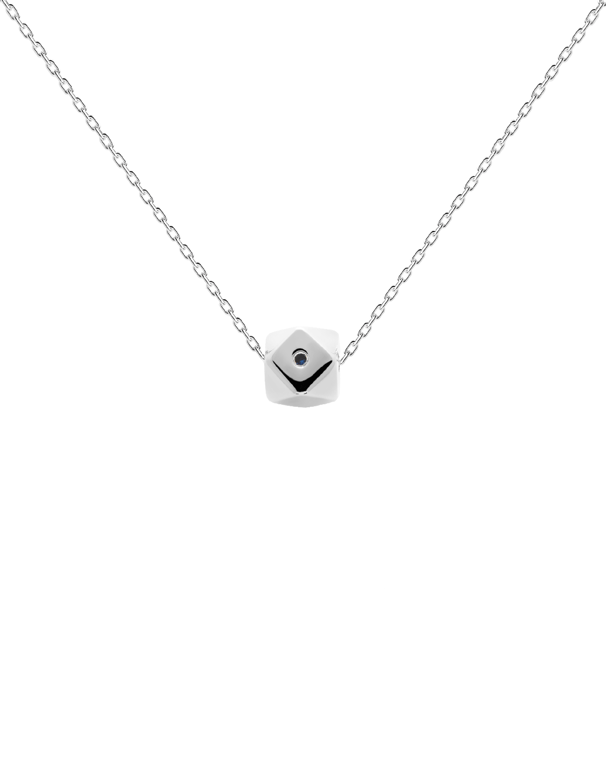 GRID Bambina Silver Necklace for Women - Elegant Sterling Silver Pendant Jewelry Gift for Her - Perfect for Birthdays, Anniversaries & Special Occasions
