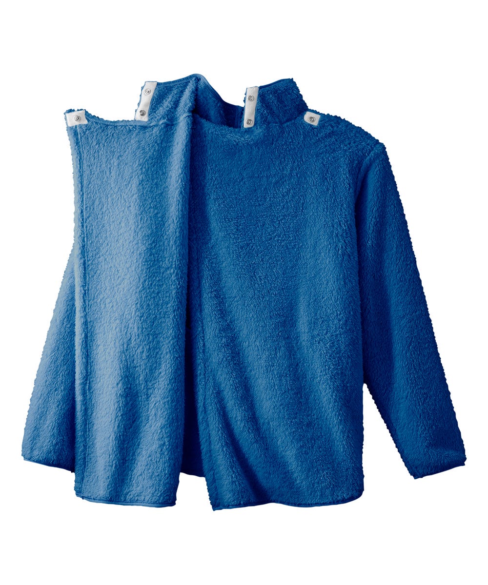 Cozy Women's Open Back Sherpa Sweater - Soft Fleece Pullover for Winter & Fall Fashion | Perfect for Casual Outfits, Date Nights & Holiday Gatherings